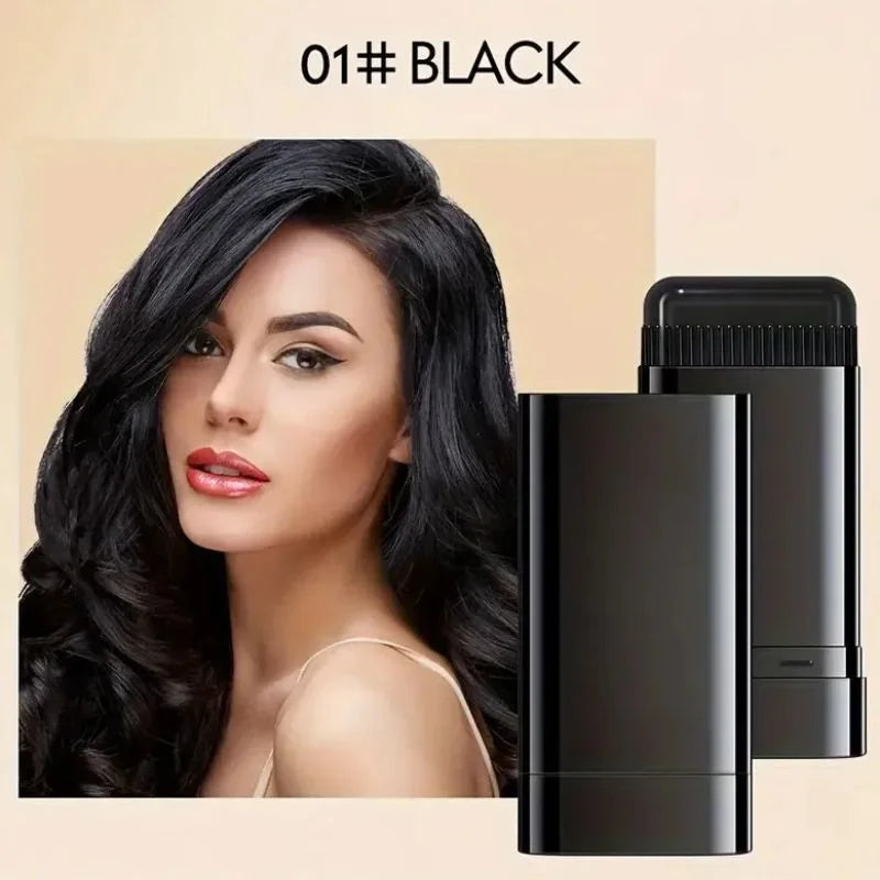 Temporary Hair Color Stick | Long-Lasting Black